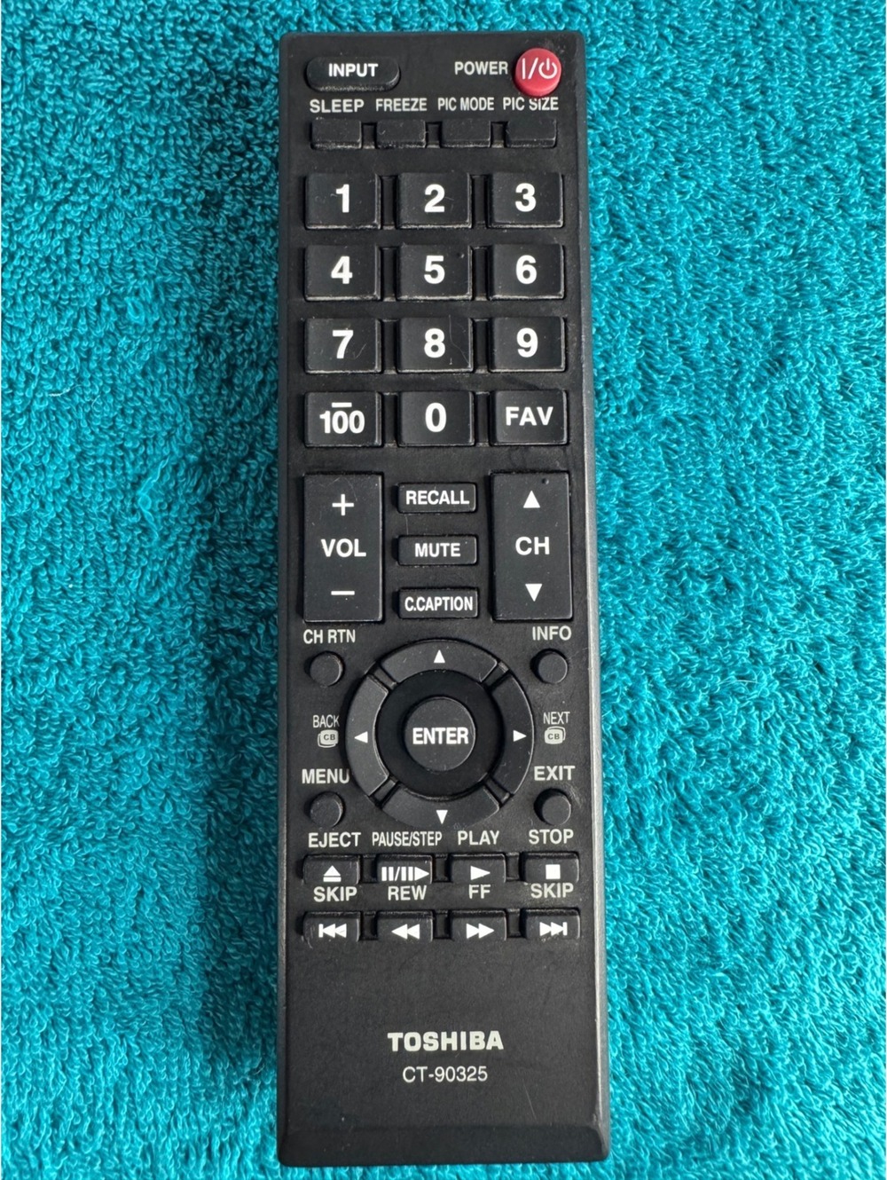 Toshiba CT-90325 TV Remote Control Replacement Universal Remote